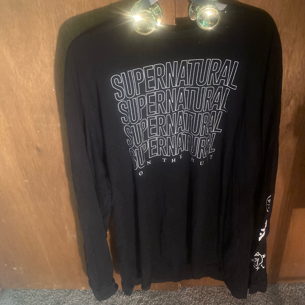 Supernatural long sleeve t shirt size 2xl